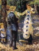 Pierre-Auguste Renoir The Swing oil painting artist